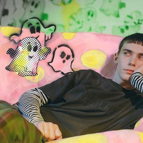 Liam Hodges turns to Mr Blobby and Noel Edmunds for his AW18 campaign inspiration