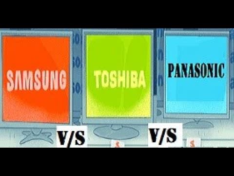 Samsung V/s Panasonic V/s Toshiba -- Best 4k Resolution TV :: Buyers Guide 2019
