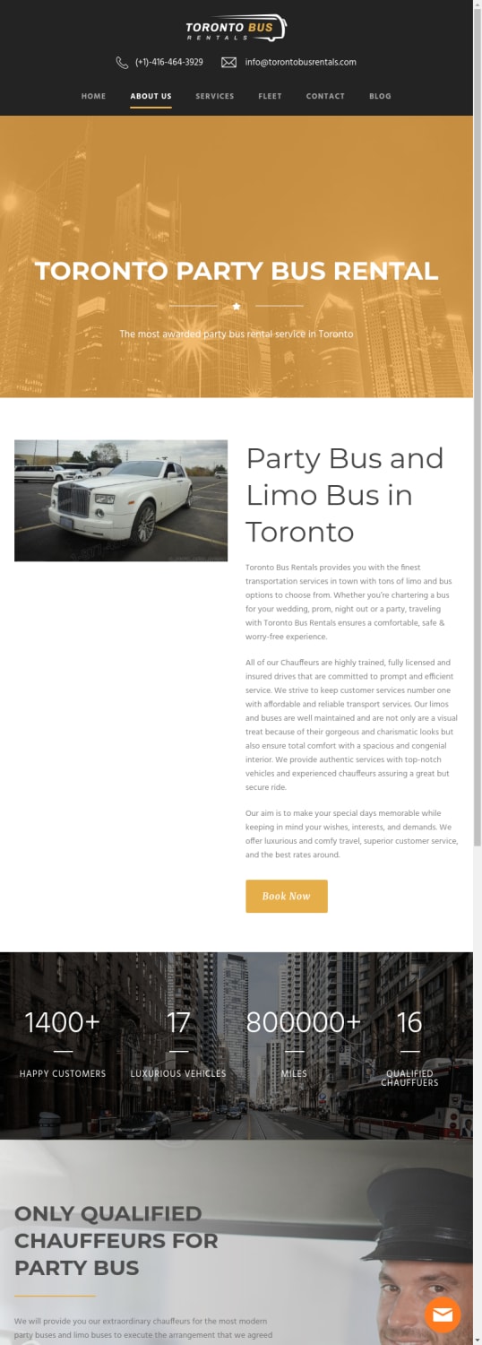 Best Party Bus Rental and Limo Bus Rental Service in Toronto