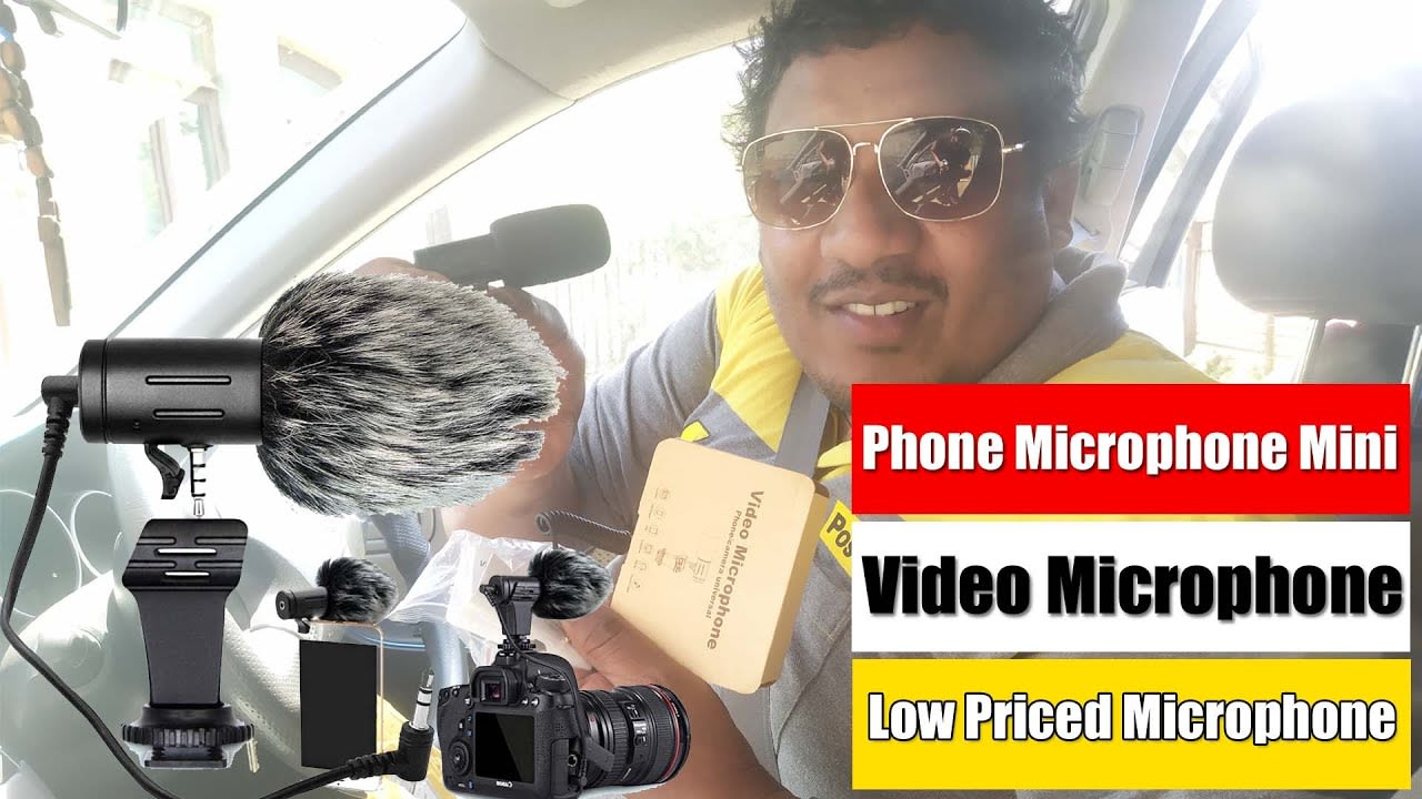 New Microphone for Mobile and Camera II Mobile phone mic II Camera mic