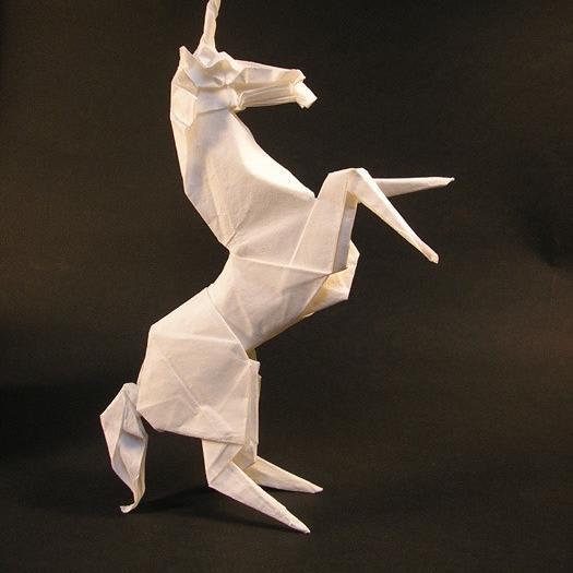 unicorn origami