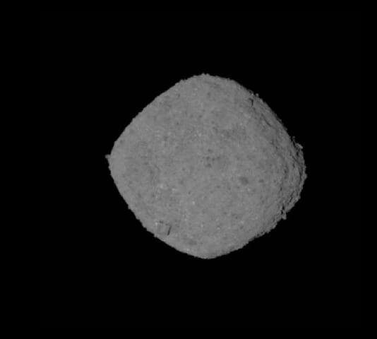 Rotating Asteroid Bennu from OSIRIS-REx