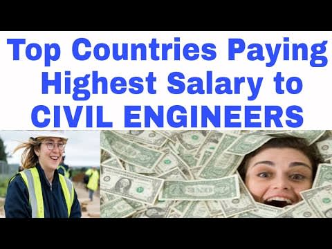 Top 12 Salary Paying Countries for Civil Engineers