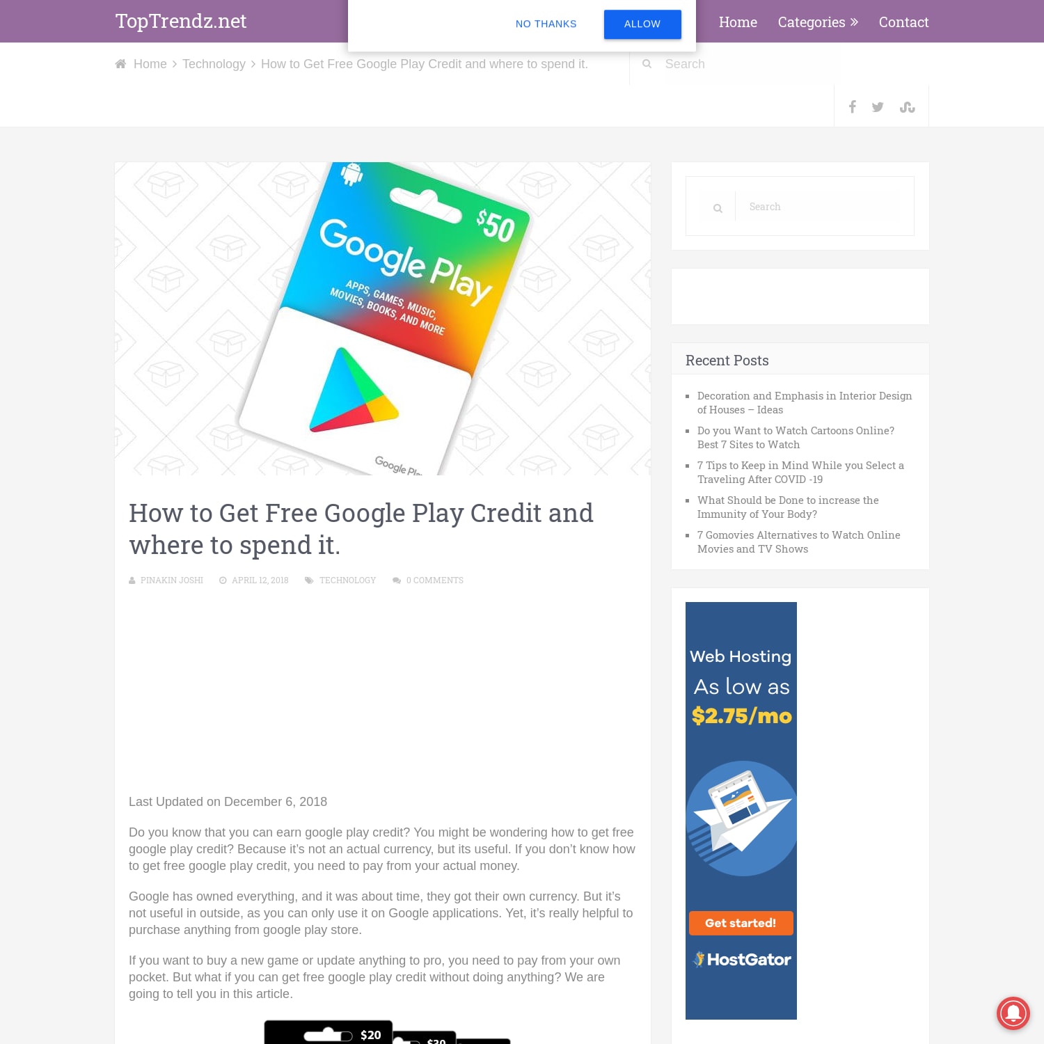 How to Get Free Google Play Credit and where to spend it.