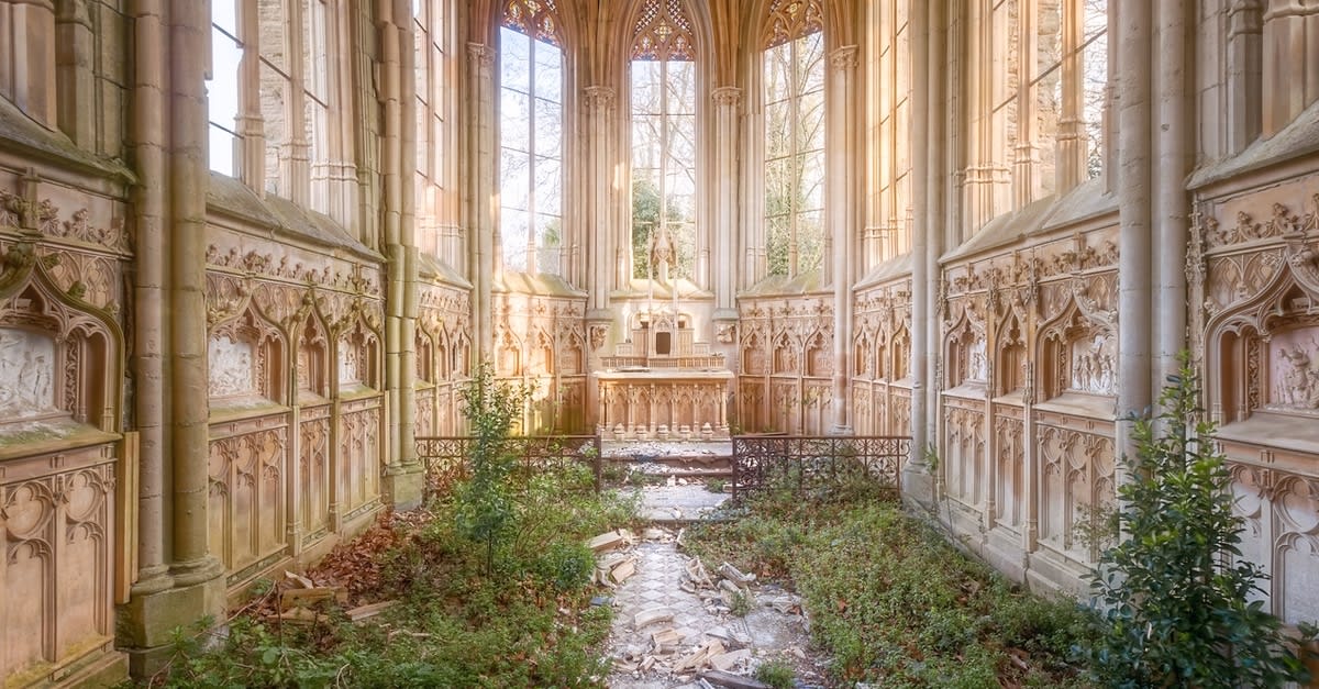 Photos of Abandoned Churches Display the Decadent Beauty Left Behind in Ruins
