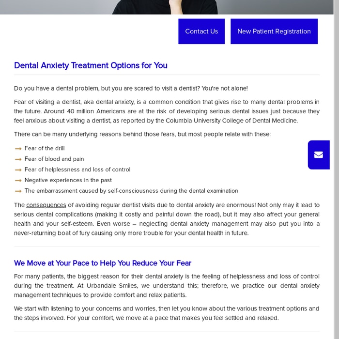 Dental Anxiety Treatment in Urbandale, Iowa