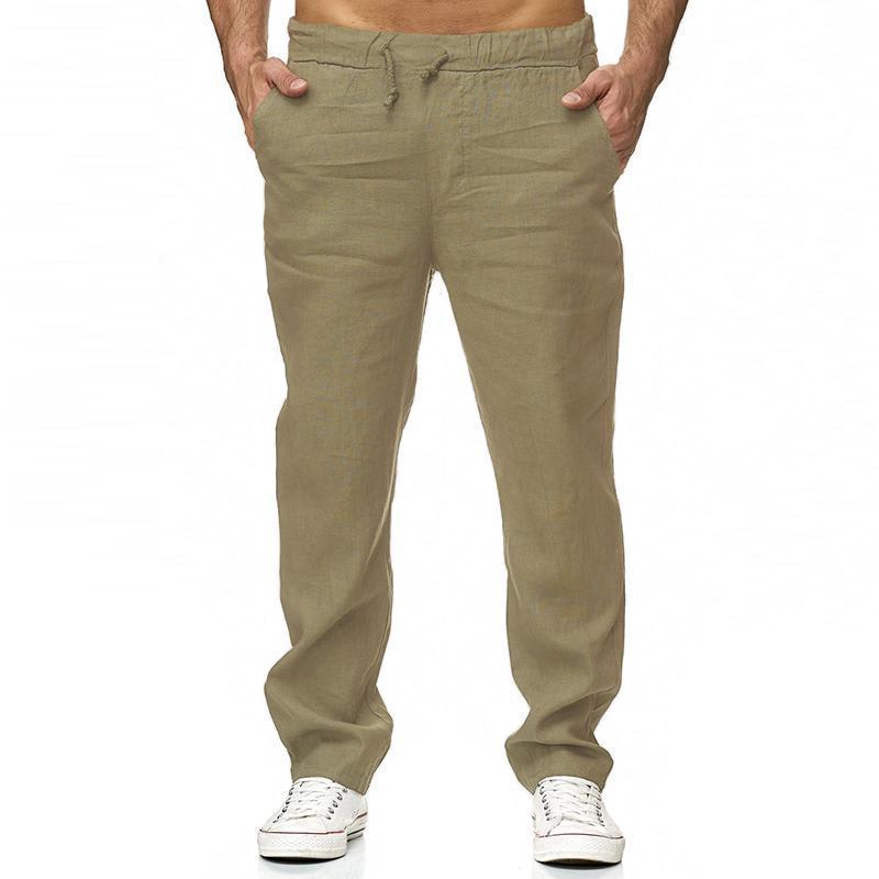 Casual Pants With Elastic Waistband