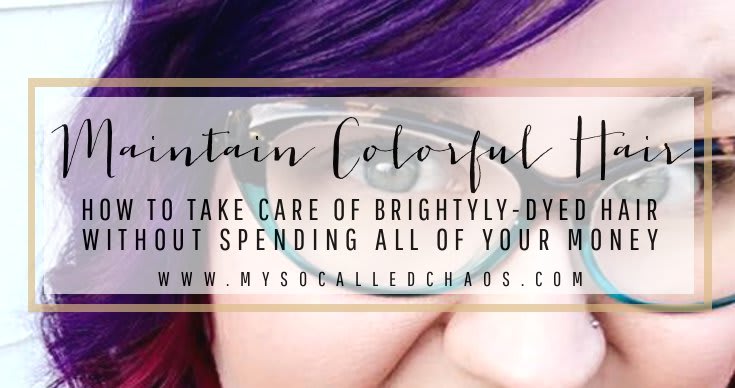 How to Maintain Brightly-Dyed Hair Without Breaking the Bank