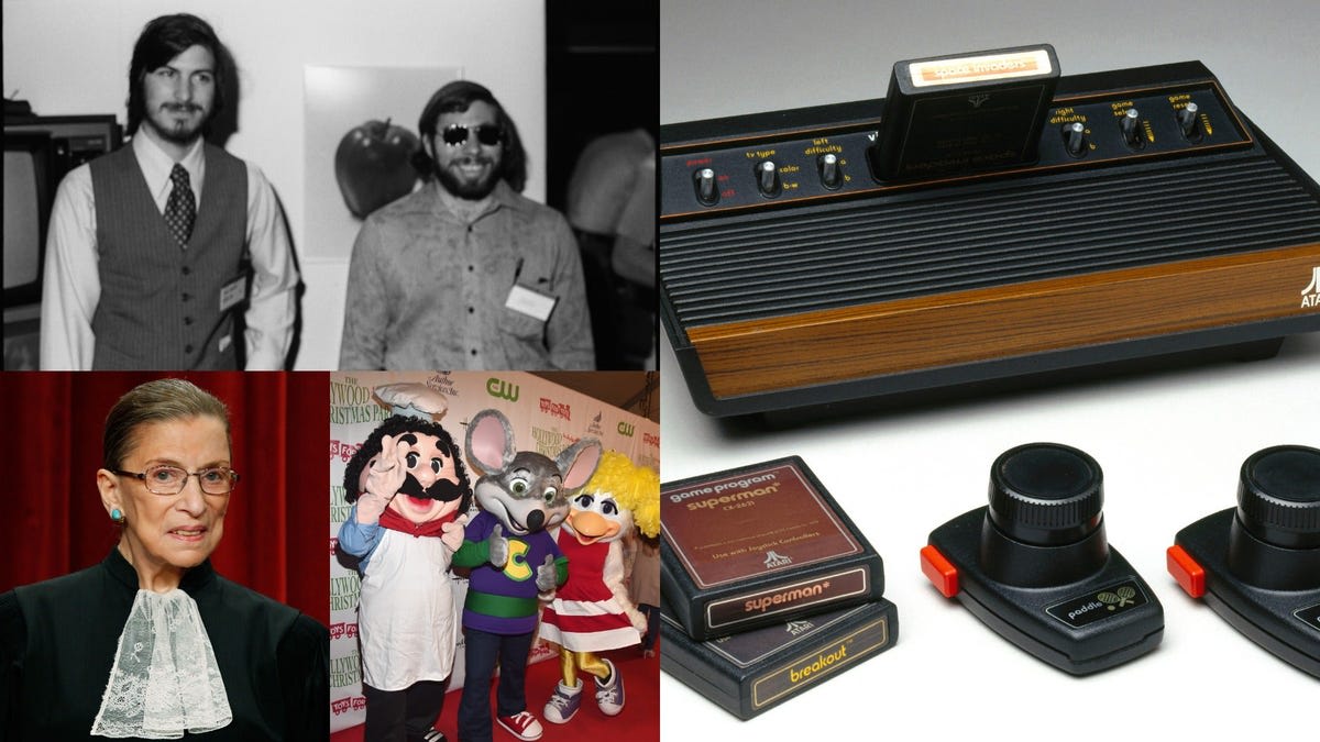 Steve Jobs, RBG, and Chuck E. Cheese are connected by this early Atari hit