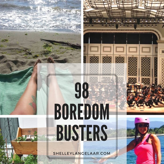 98 Activities You Can Do When You Are Bored - Victorious Living