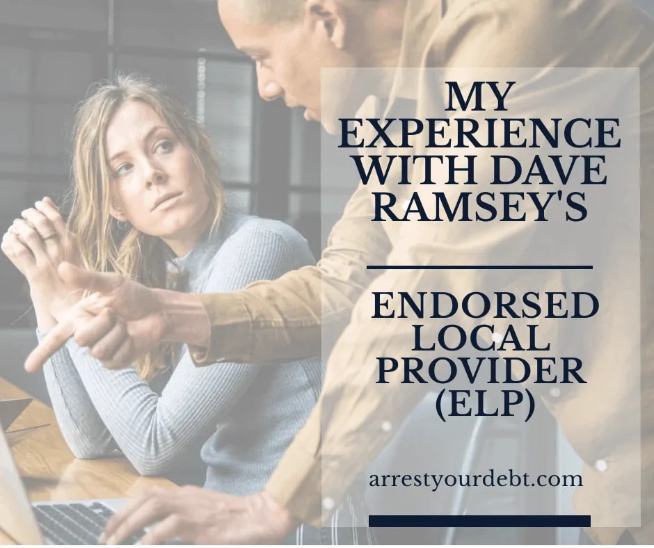 My Dave Ramsey Endorsed Local Provider Experience