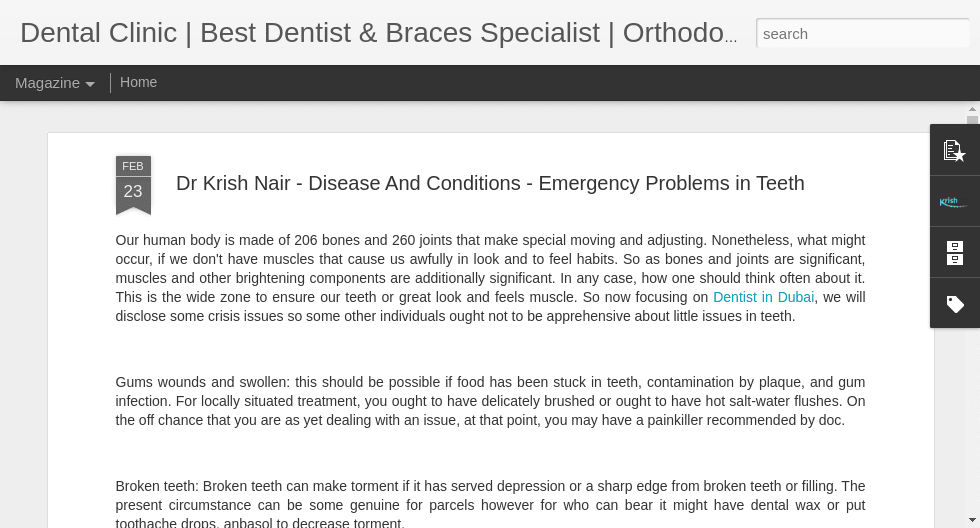 Disease And Conditions - Emergency Problems in Teeth