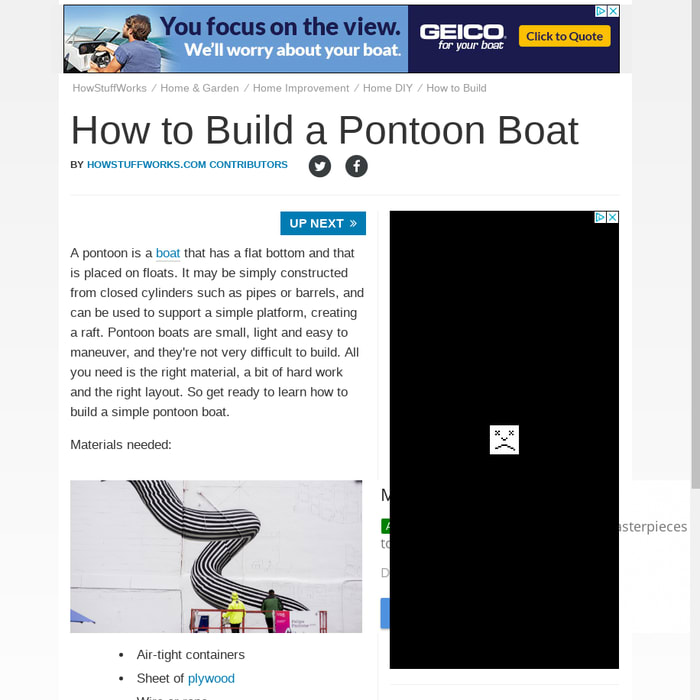 How to Build a Pontoon Boat