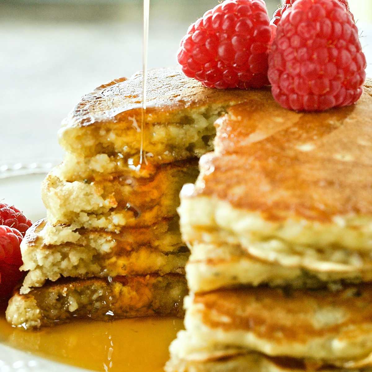Healthy Kefir Oatmeal Pancakes From Scratch | Homemade & Yummy