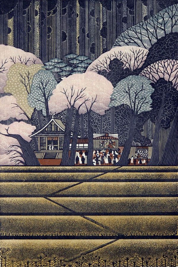 Ray Morimura | Woodblock Prints | bumbumbum | Japanese art, Japanese woodblock printing, Woodblock printmaking