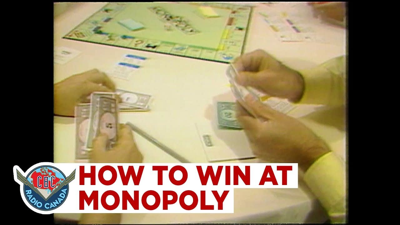 How to Win at Monopoly (1985), A news report about a three-time Canadian Monopoly champion giving strategy tips on how to win