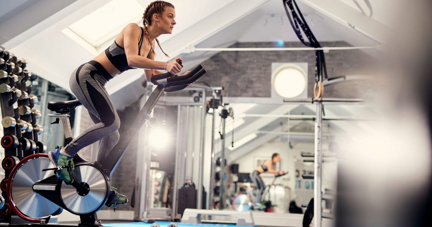 The 30-Minute Stationary Bike Workout You Can Do On Your Own