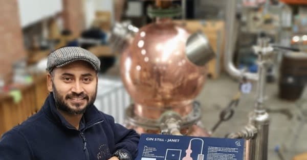 Copper Rivet's innovative new still awarded gin distilling patent