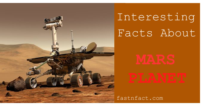 Interesting Facts about Mars Planet