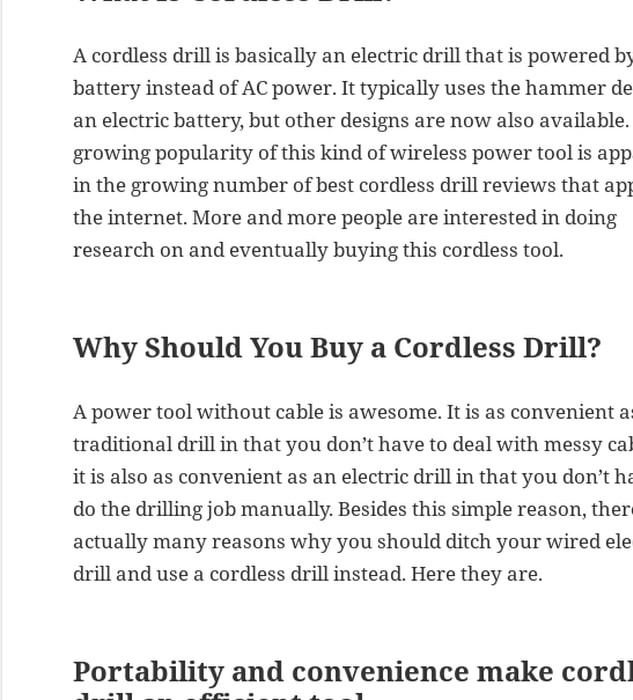 Best Cordless Drill 2019 Reviews - TOP 10 Buyers Guide Under 200$