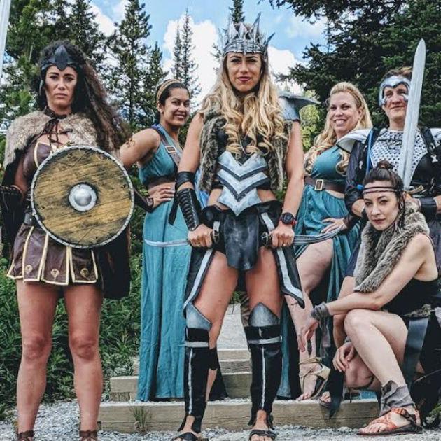 Their Warrior-Themed Bachelorette Party Went Viral. Now, Other Women Can Get In On The Fun.