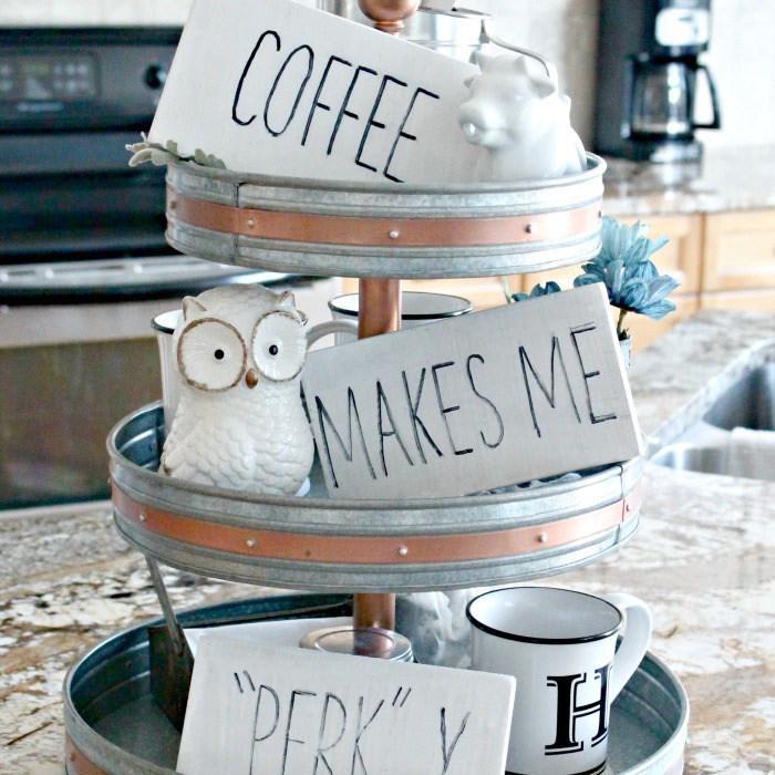 Easy and Inexpensive DIY Coffee Signs for Your Coffee Bar - Of Faeries & Fauna Craft Co.