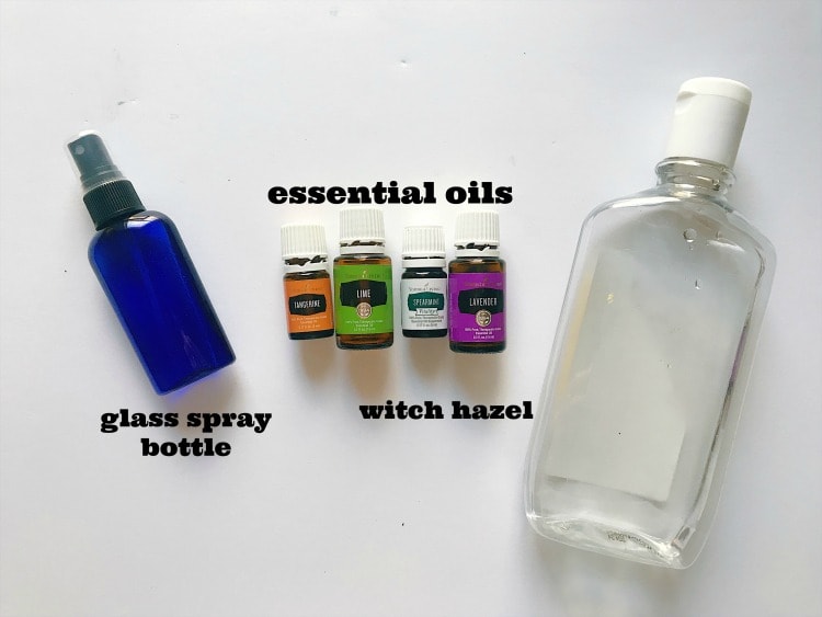 Homemade Body Spray In A Fresh, Natural Spring Scent