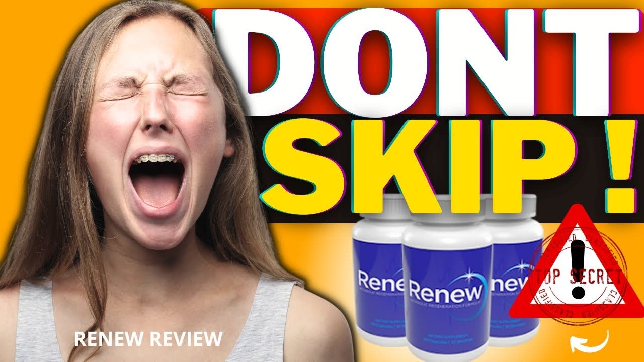 Does Renew Supplement Work? (⚠️❌✅ DON’T BUY?!⛔️❌😭) RENEW REVIEWS – Renew Supplement
