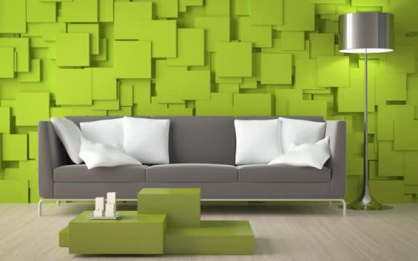 3D Wallpaper and 3D Wall Murals for Living Room - Living Room Ideas