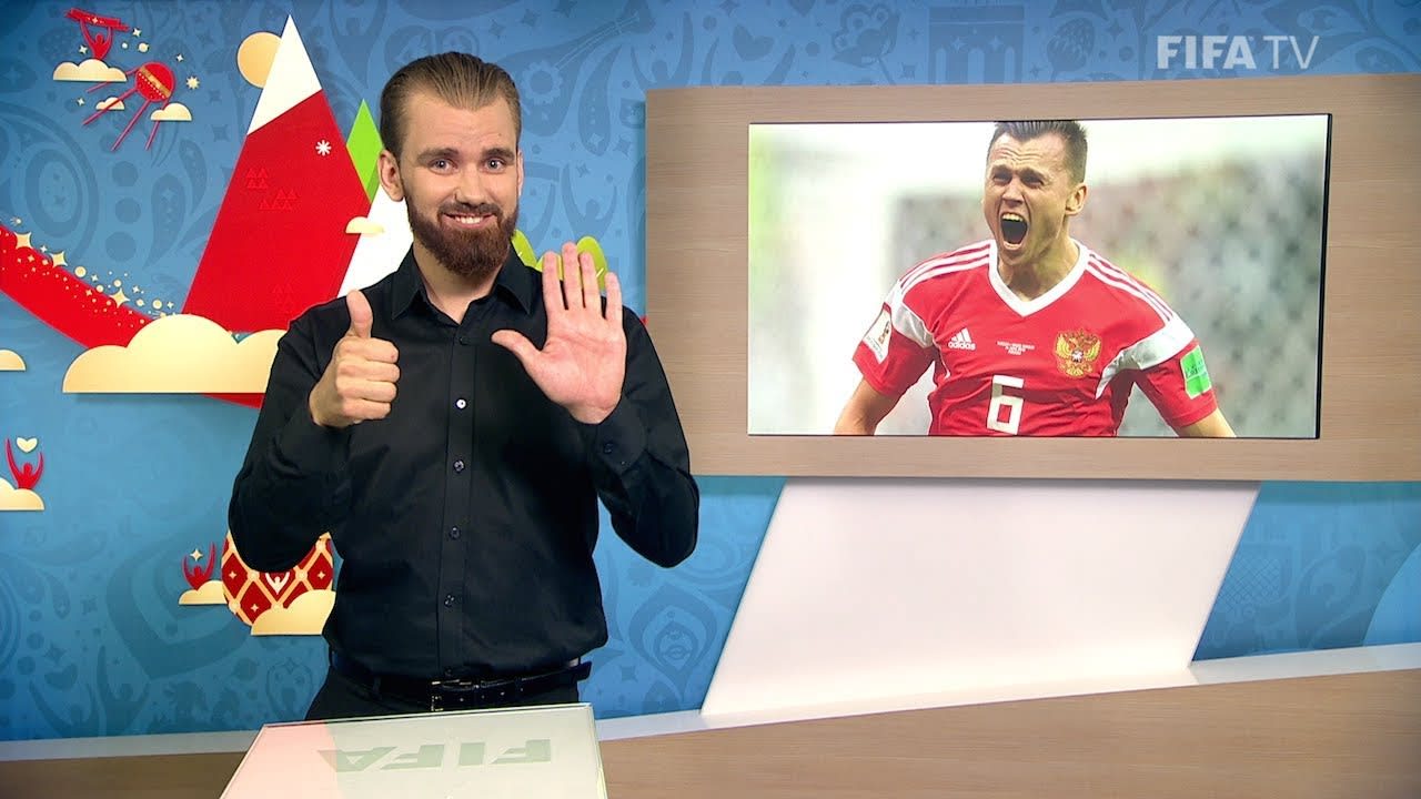 FIFA WC 2018 - RUS vs. KSA – for Deaf and Hard of Hearing - International Sign