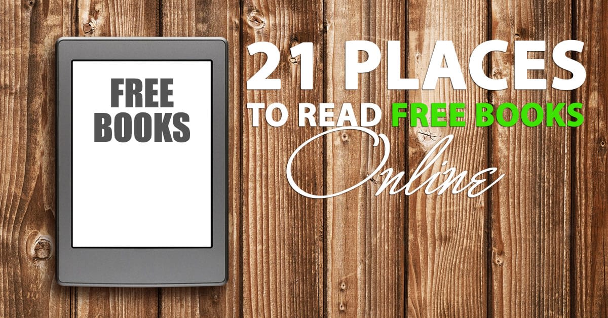 21 Places To Read Free Books Online
