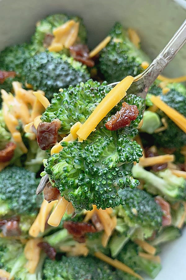Easiest Broccoli Salad