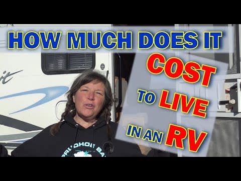 How Much it Really Costs to Live in an RV or Van - Revisited Budget, Year 2