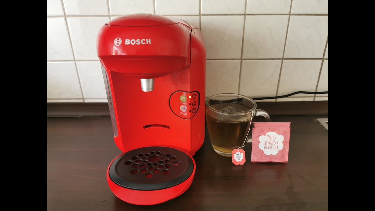 How to make tea with Bosch Tassimo vivy 2, Just hot water