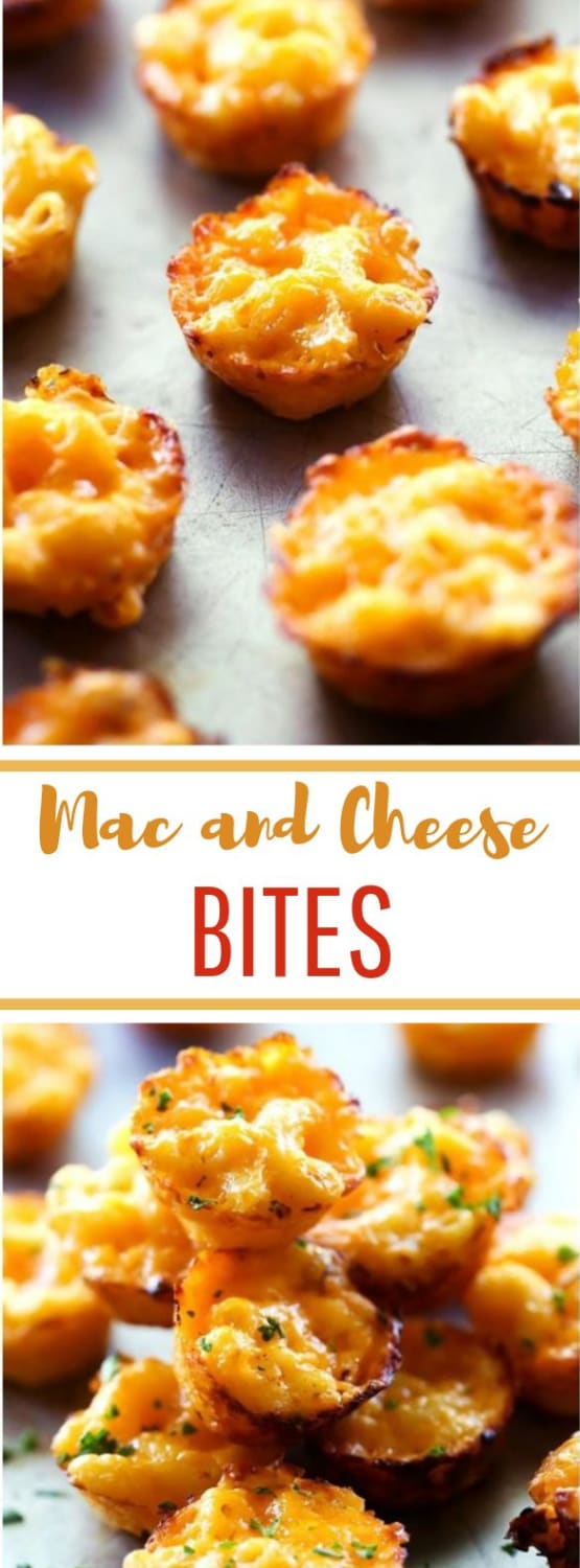 Homemade Mac and Cheese Bites #fingerfood #party | Mac and cheese bites, Mac and cheese homemade, Baby food recipes