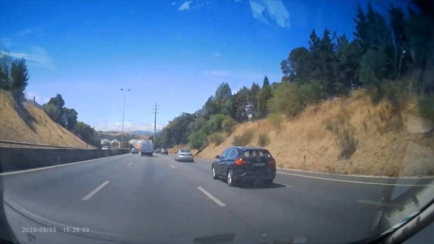 Idiot BMW driver - Portugal A5