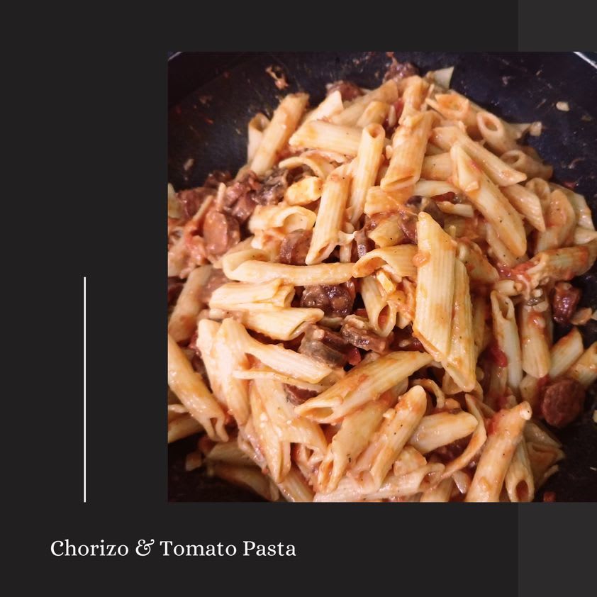 How To Make Chorizo and Tomato Pasta