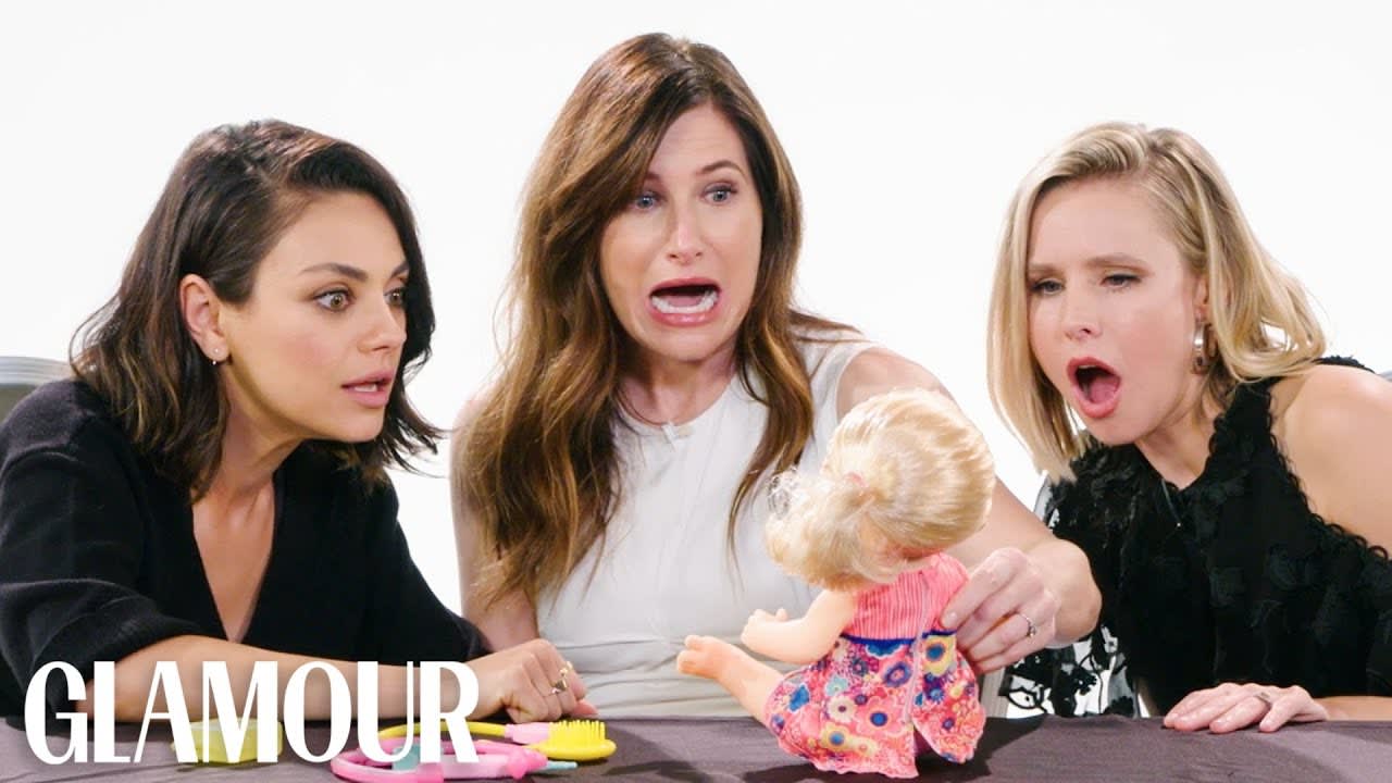 Mila Kunis, Kathryn Hahn & Kristen Bell Review Kids Toys | Glamour