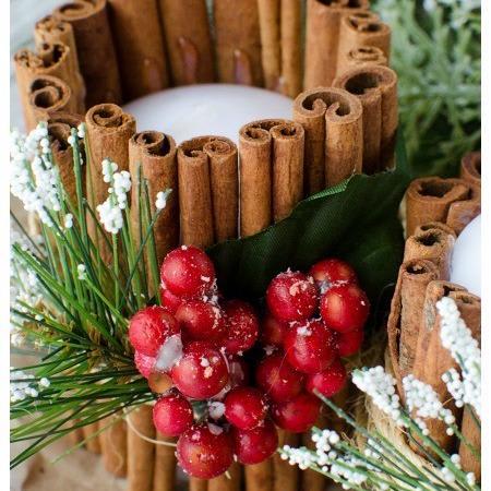 DIY Festive Cinnamon Candles Craft