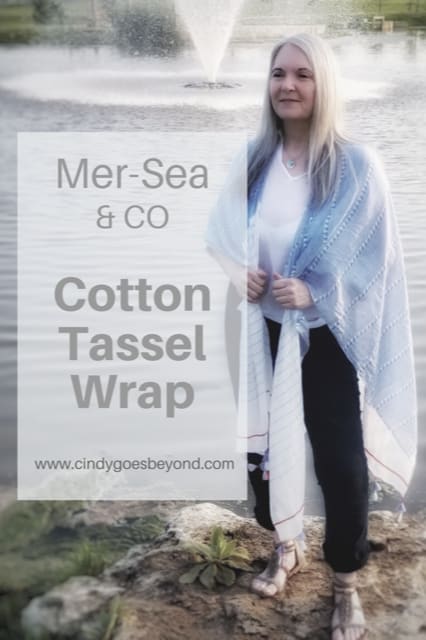 Mer-Sea & Co Cotton Tassel Wrap