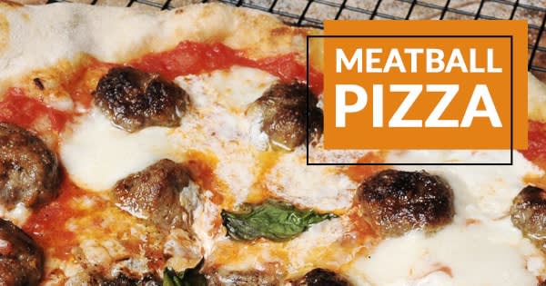 Wood Fired MeatBall Pizza Recipe