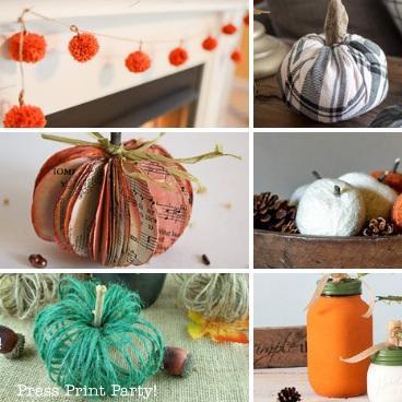 19 Easy Pumpkin Craft Ideas