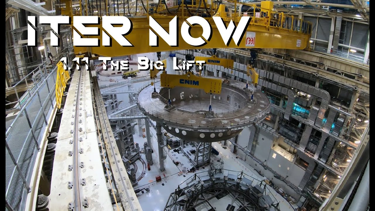 ITER NOW 1.11: The Big Lift
