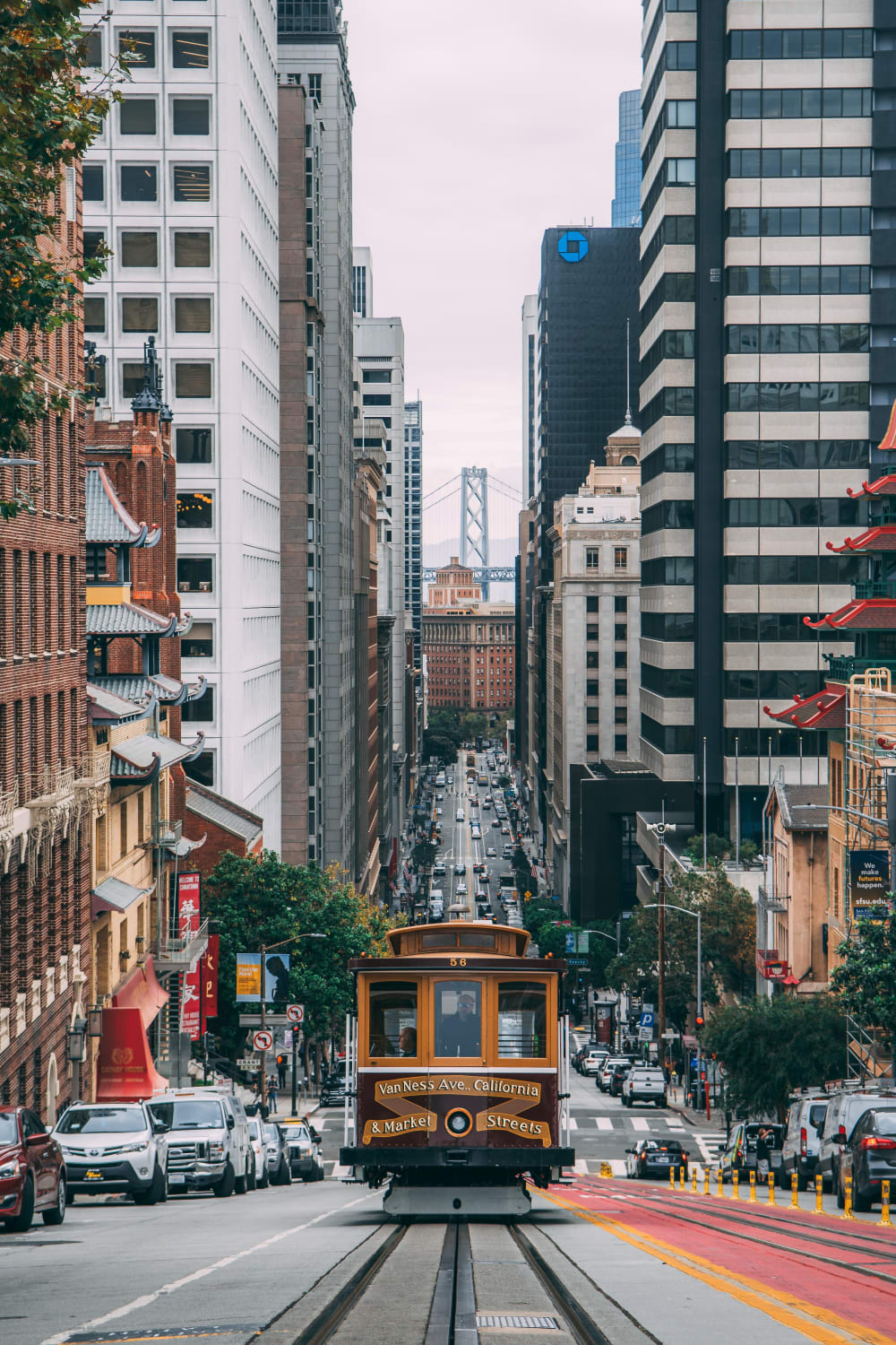 The famous San Francisco Tram