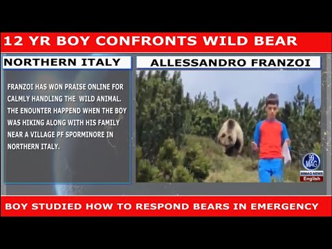 THIS IS HOW YOU HANDLE A BEAR WHEN ENCOUNTERED