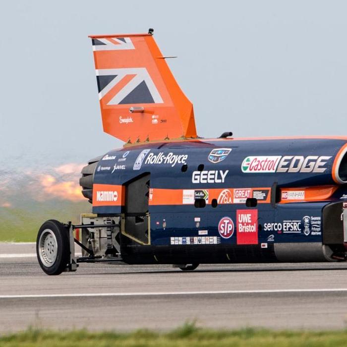 The 1,000-MPH (?) Bloodhound Supersonic Car Can Be Yours for the Price of a New McLaren