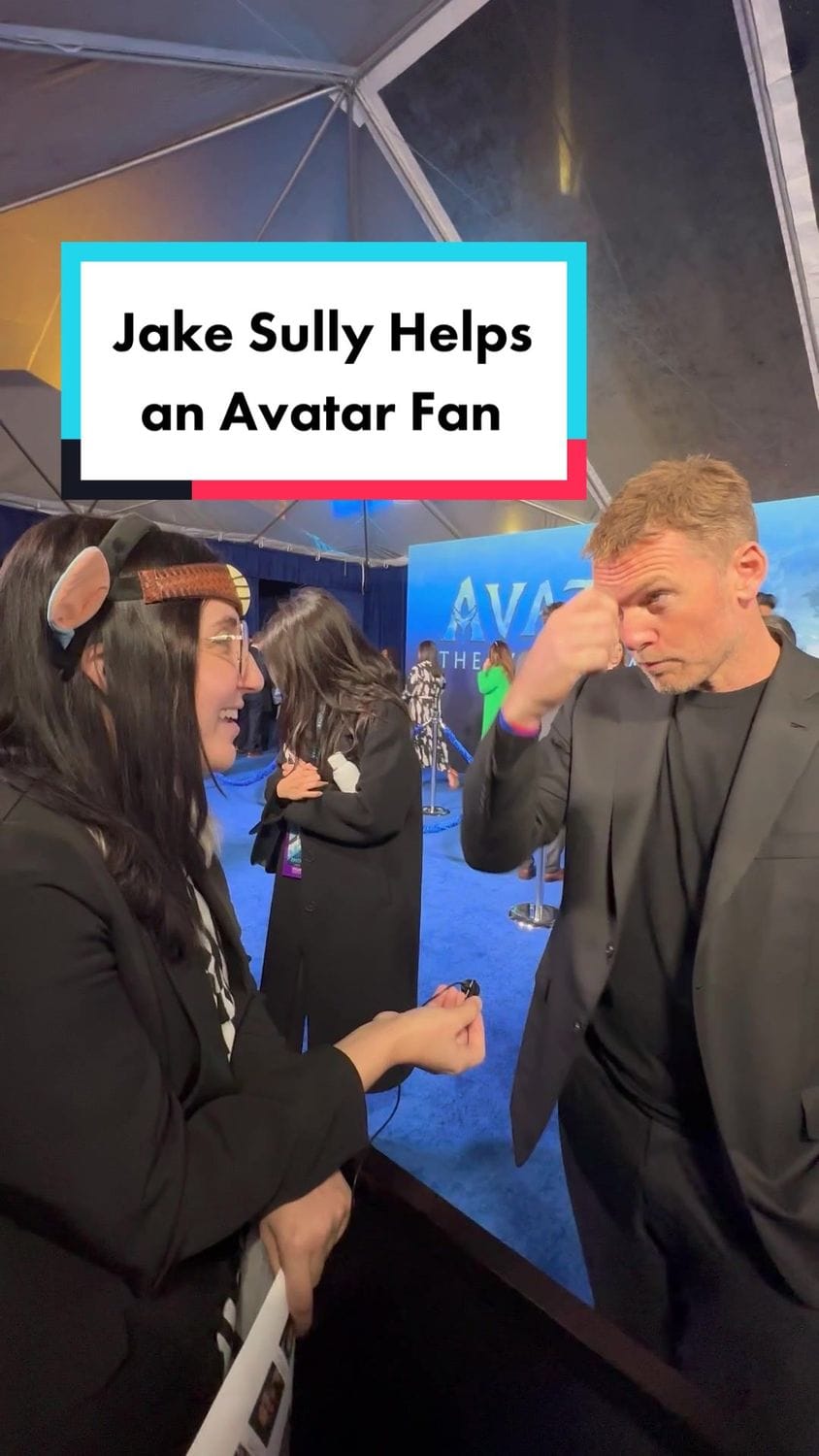 Of course no one knows more about Na’vi banshee riding gear than Sam ...