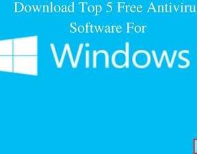 Download Top 5 free antivirus software for windows