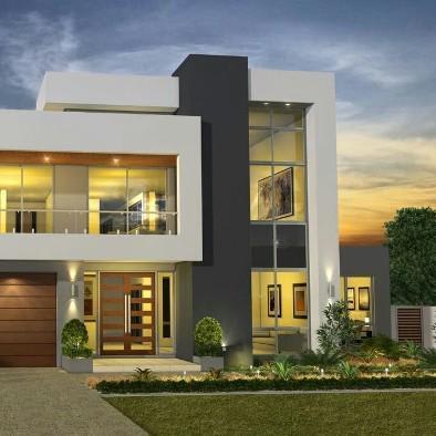 21 Impressive Modern Two Storey Exterior Renders for Inspiration
