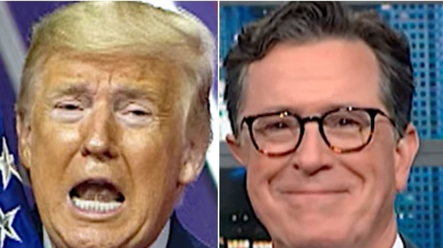 Stephen Colbert Goes Silent For 20 Seconds When Audience Can't Stop Jeering Trump
